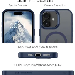 iPhone 16 - MagSafe Hülle mit Kameraschutz