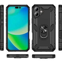 iPhone 16 - Outdoor Hardcase mit Ringhalter