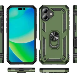 iPhone 16 - Outdoor Hardcase mit Ringhalter