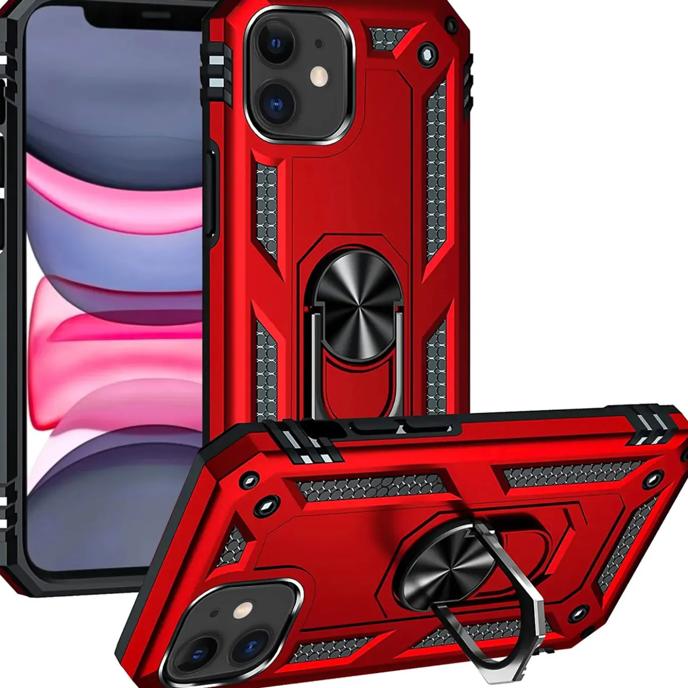 iPhone 11 - Outdoor Hardcase mit Ringhalter
