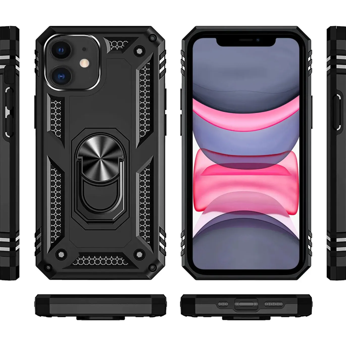iPhone 11 - Outdoor Hardcase mit Ringhalter