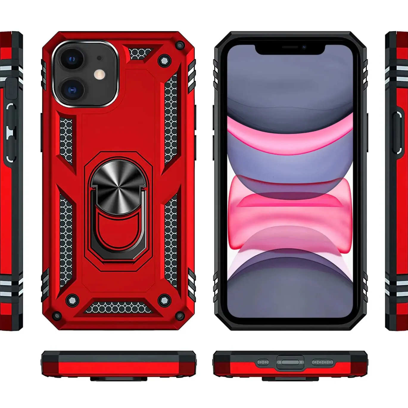 iPhone 11 - Outdoor Hardcase mit Ringhalter