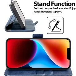 iPhone 14 - Robuste Klapphülle mit RFID Block