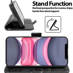 iPhone 11 - Robuste Klapphülle mit RFID Block