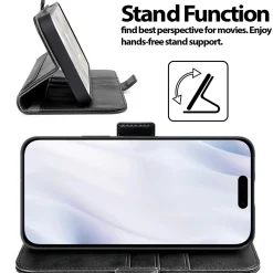 iPhone 17 - Robuste Klapphülle mit RFID Block
