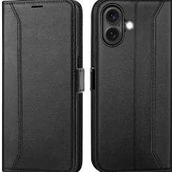 iPhone 16 - Robuste Klapphülle mit RFID Block