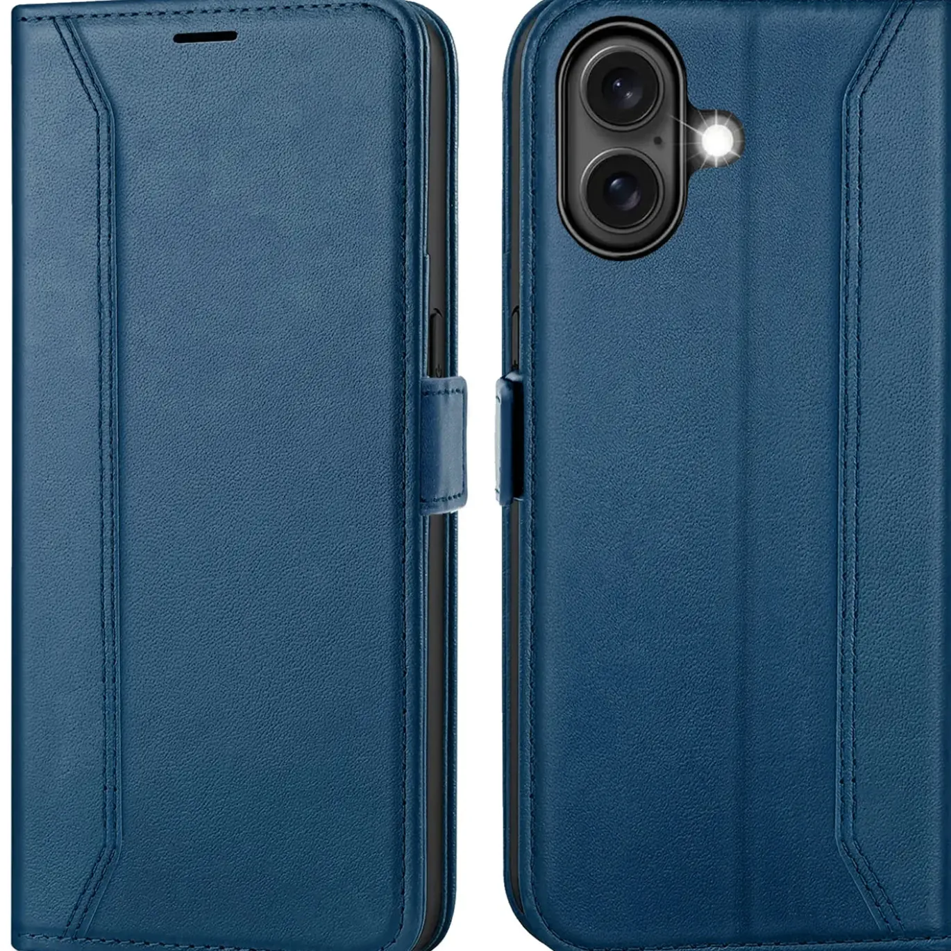 iPhone 16 - Robuste Klapphülle mit RFID Block