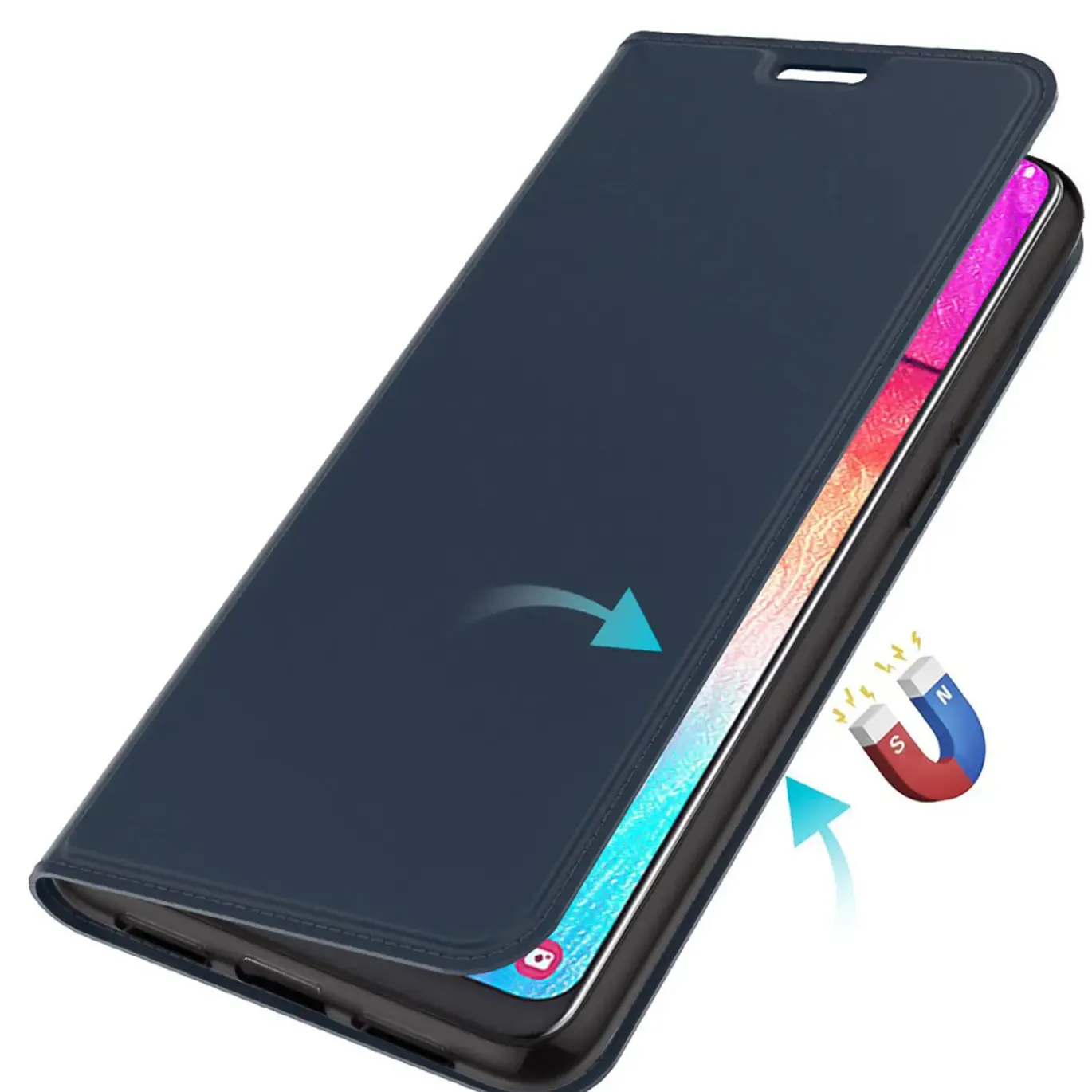 iPhone 6 / 6S - Booklet Case mit Magnetverschluss