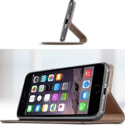 iPhone 6 / 6S - Booklet Case mit Magnetverschluss