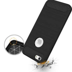 iPhone 6 / 6S - Carbon Case Hülle, stoßfest