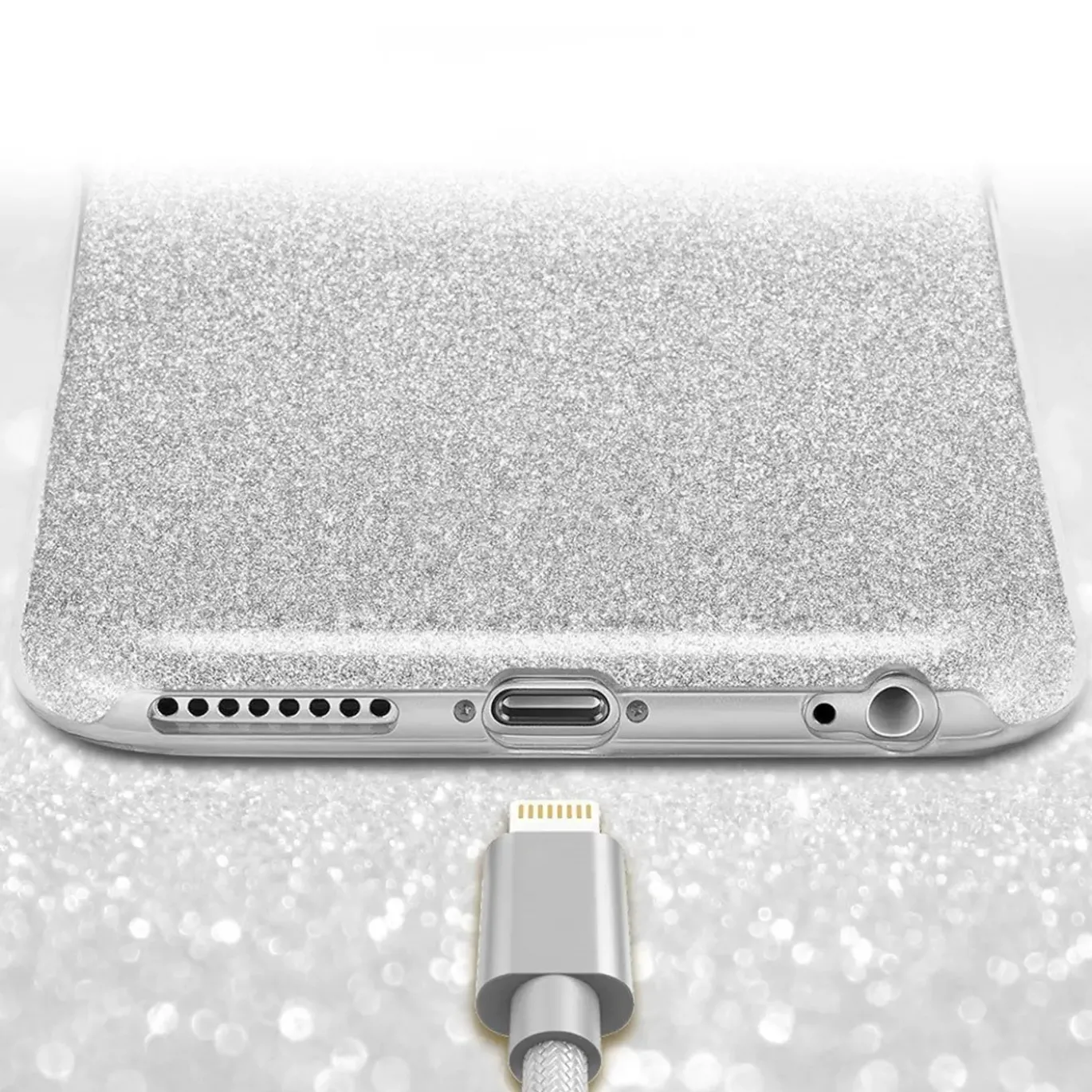 iPhone 6 / 6S - Glitzer TPU Hülle