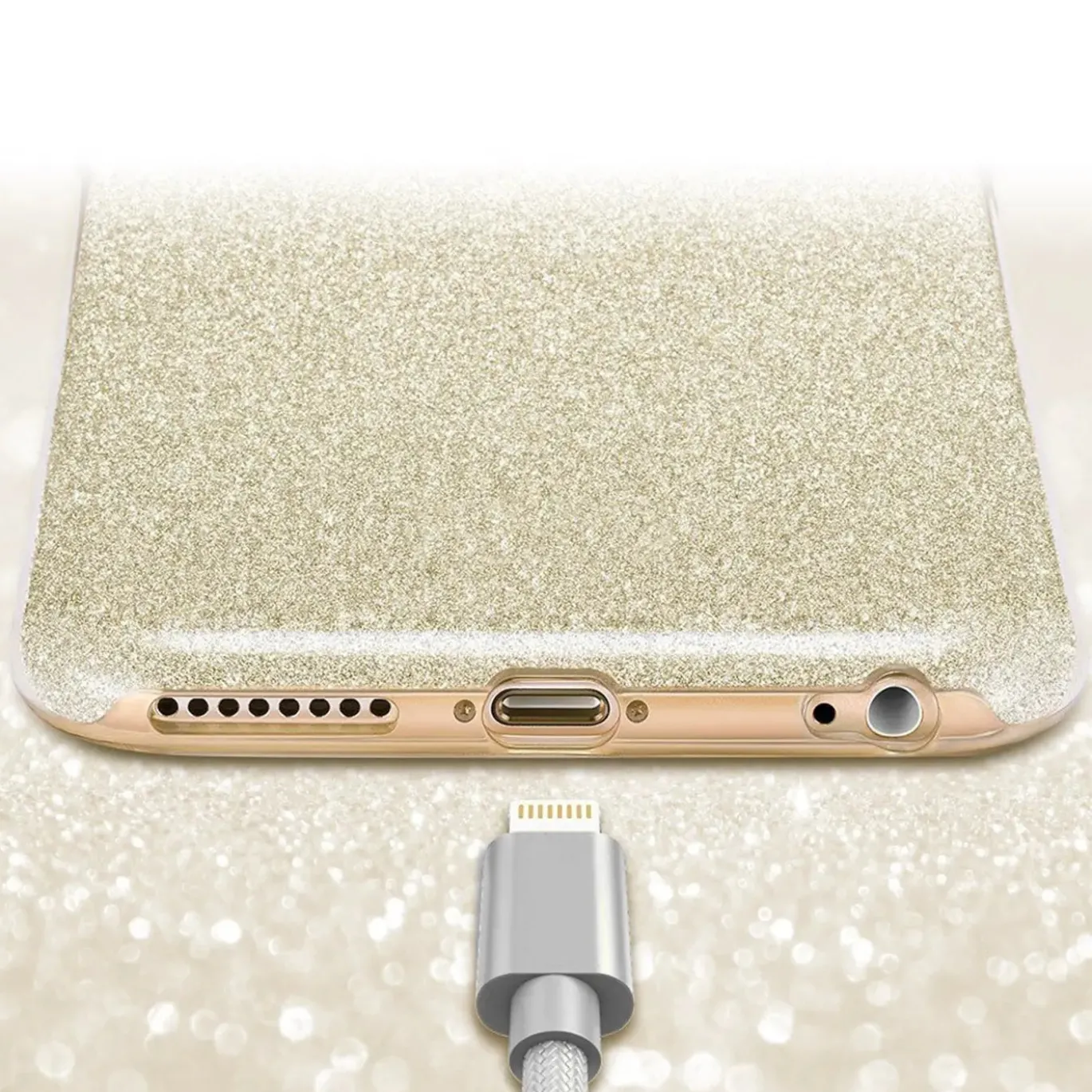iPhone 6 / 6S - Glitzer TPU Hülle