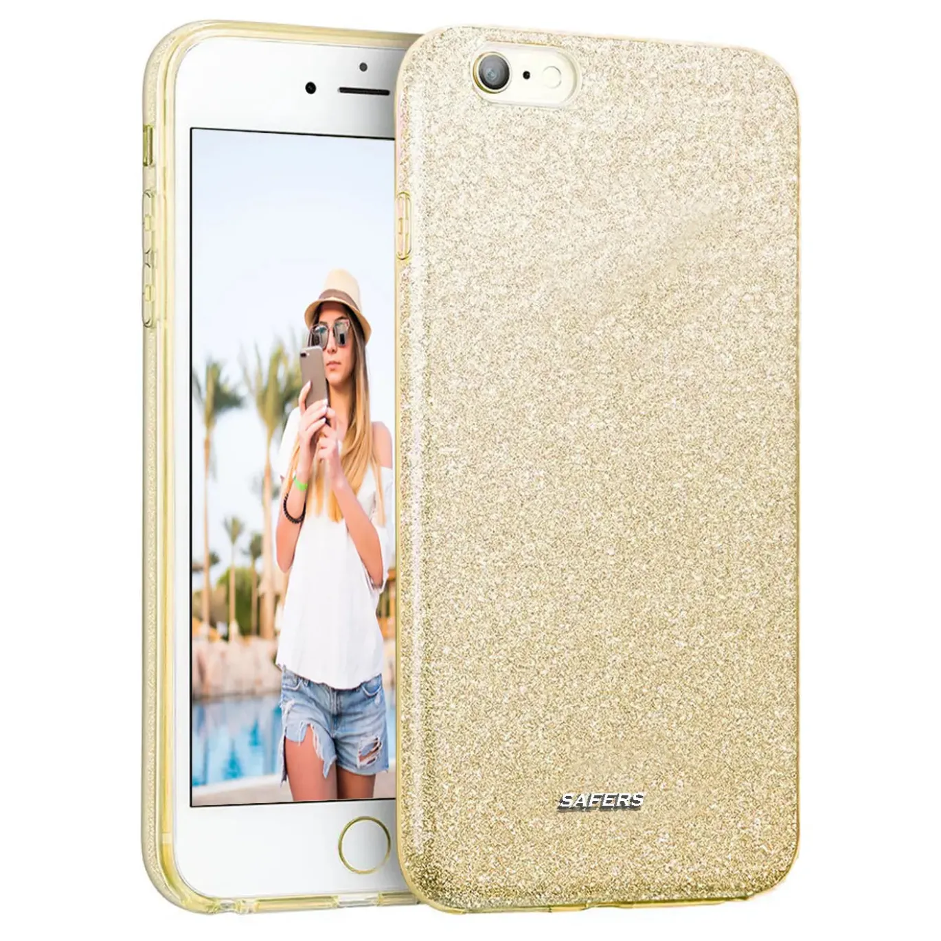 iPhone 6 / 6S - Glitzer TPU Hülle