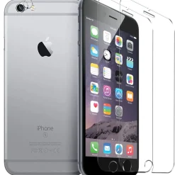 iPhone 6 / 6S - 9H Displayschutzfolie 2x Display & Kamera