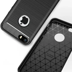 iPhone 5 / 5S / SE - Carbon Case Hülle, stoßfest