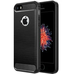 iPhone 5 / 5S / SE - Carbon Case Hülle, stoßfest