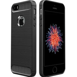 iPhone 5 / 5S / SE - Carbon Case Hülle, stoßfest