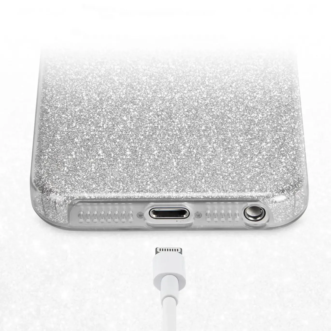 iPhone 5 / 5S / SE - Glitzer TPU Hülle
