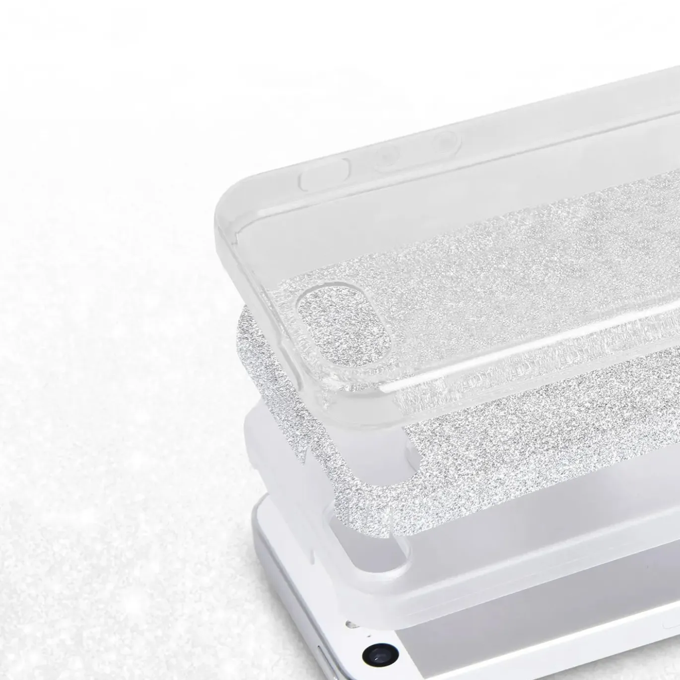 iPhone 5 / 5S / SE - Glitzer TPU Hülle