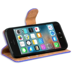 iPhone 5 / 5S / SE - Klapphülle mit Kartenfächern
