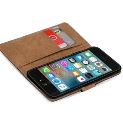 iPhone 5 / 5S / SE - Klapphülle mit Kartenfächern