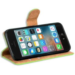 iPhone 5 / 5S / SE - Klapphülle mit Kartenfächern