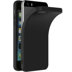 iPhone 5 / 5S / SE - Slim Silikon Backcover Schwarz