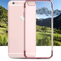 iPhone 6 / 6S - Transparente Hülle mit Akzenten