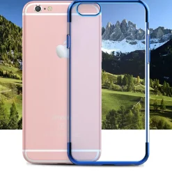 iPhone 6 / 6S - Transparente Hülle mit Akzenten