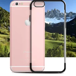 iPhone 6 / 6S - Transparente Hülle mit Akzenten