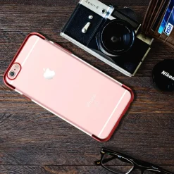 iPhone 6 / 6S - Transparente Hülle mit Akzenten
