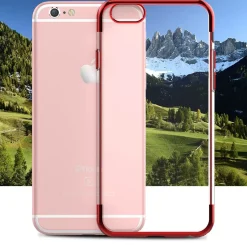 iPhone 6 / 6S - Transparente Hülle mit Akzenten