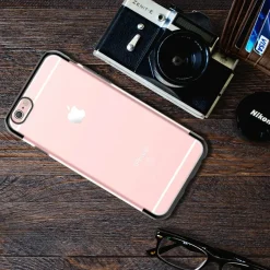 iPhone 6 / 6S - Transparente Hülle mit Akzenten
