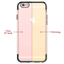 iPhone 6 / 6S - Transparente Hülle mit Akzenten