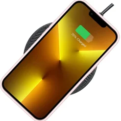 iPhone 14 - Silikon Case mit Mikrofaser-Innenseite