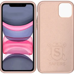 iPhone 11 - Silikon Case mit Mikrofaser-Innenseite