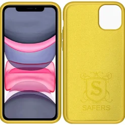 iPhone 11 - Silikon Case mit Mikrofaser-Innenseite