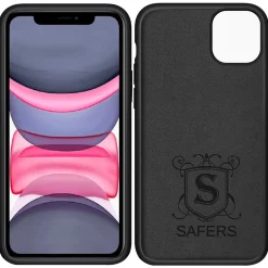 iPhone 11 - Silikon Case mit Mikrofaser-Innenseite