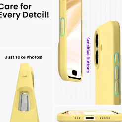 iPhone 17 - Silikon Case mit Mikrofaser-Innenseite
