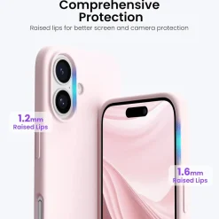 iPhone 17 - Silikon Case mit Mikrofaser-Innenseite