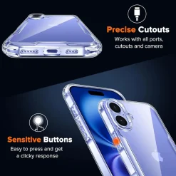 iPhone 16 - Stoßfestes Clear Case