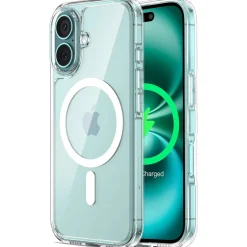 iPhone 16 - Transparente MagSafe Silikonhülle