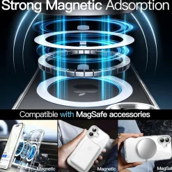 iPhone 16 - Transparente MagSafe Silikonhülle
