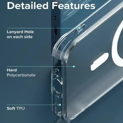 iPhone 13 - Transparente MagSafe Silikonhülle