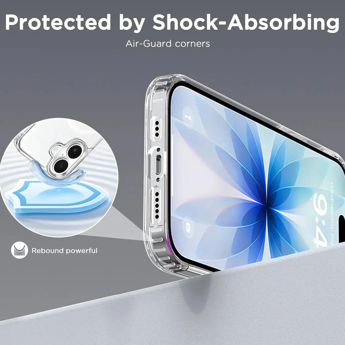iPhone 17 - Transparente MagSafe Silikonhülle