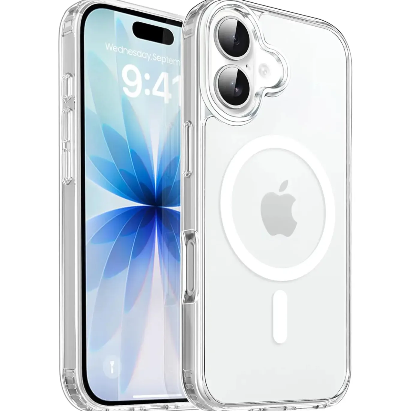 iPhone 17 - Transparente MagSafe Silikonhülle