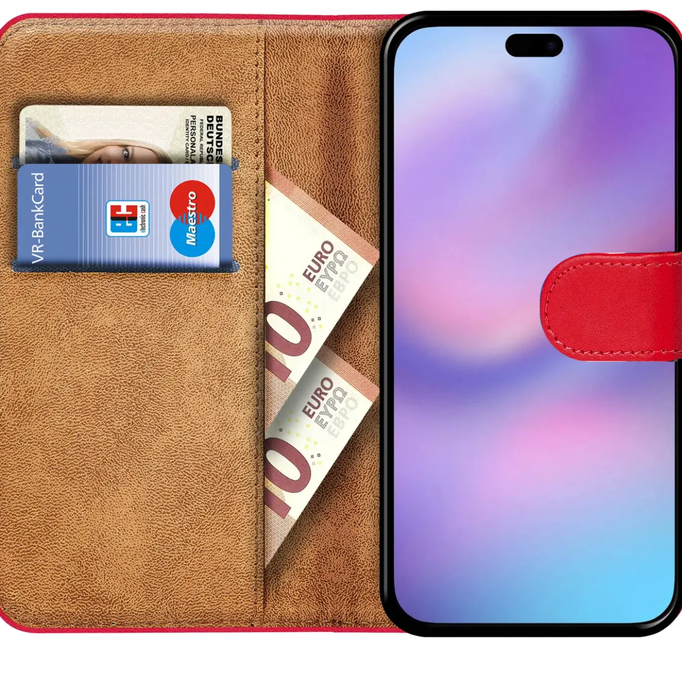 iPhone 17 Air - Klapphülle mit Kartenfächern