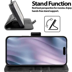 iPhone 17 Air - Robuste Klapphülle mit RFID Block