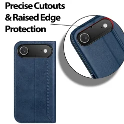 iPhone 17 Air - Robuste Klapphülle mit RFID Block