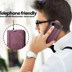 iPhone 17 Air - Robuste Klapphülle mit RFID Block